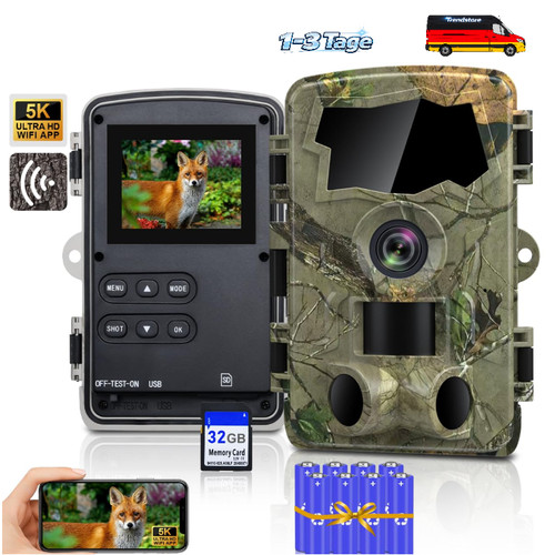 Lutranstra 64mp wildkamera - lutranstra, 5k/64mp