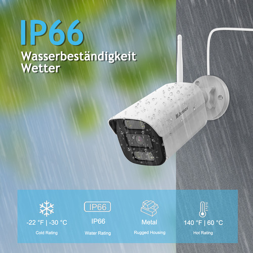 2pcs 5mp überwachungskamera - 2pcs,